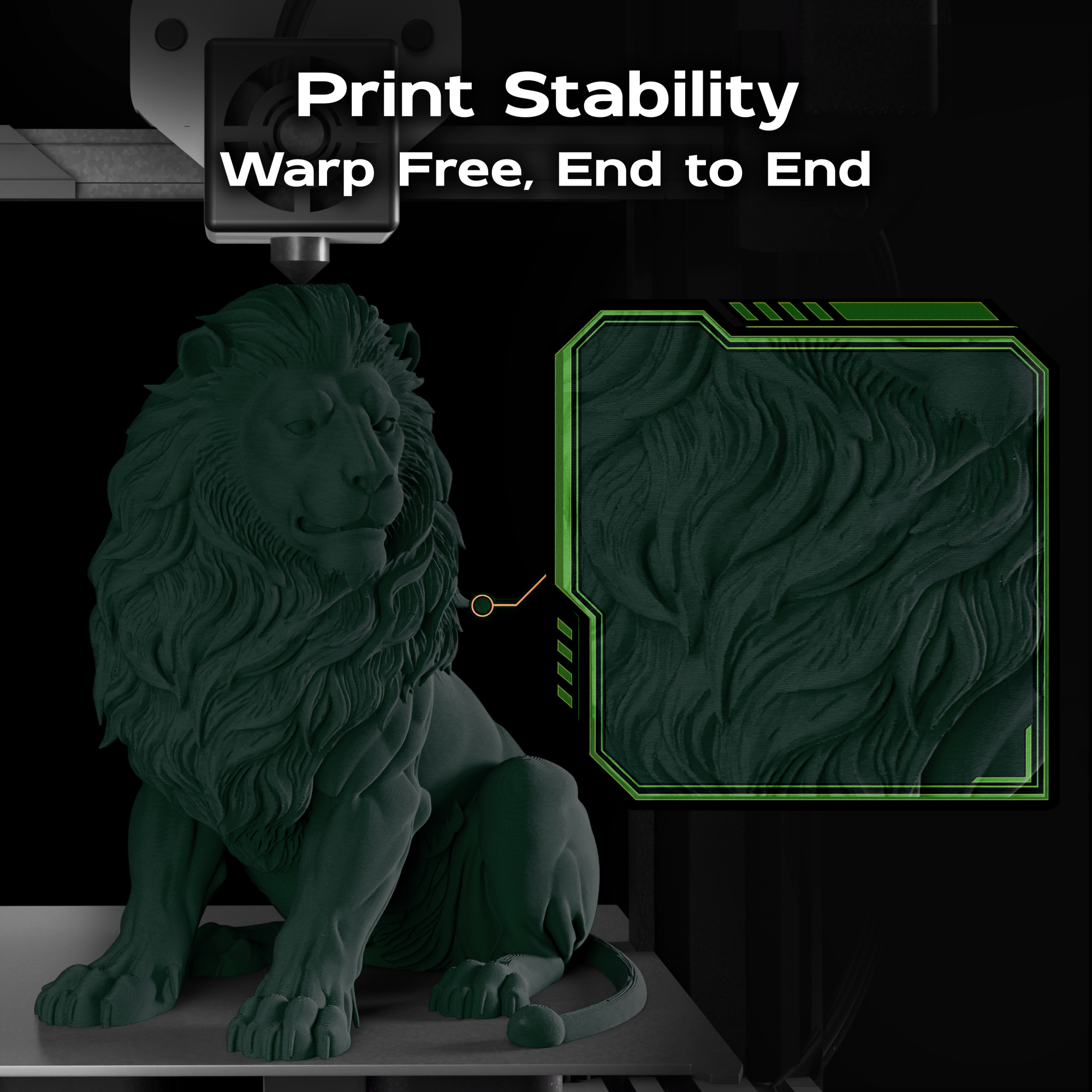 Forest Green Matte PLA 1kg
