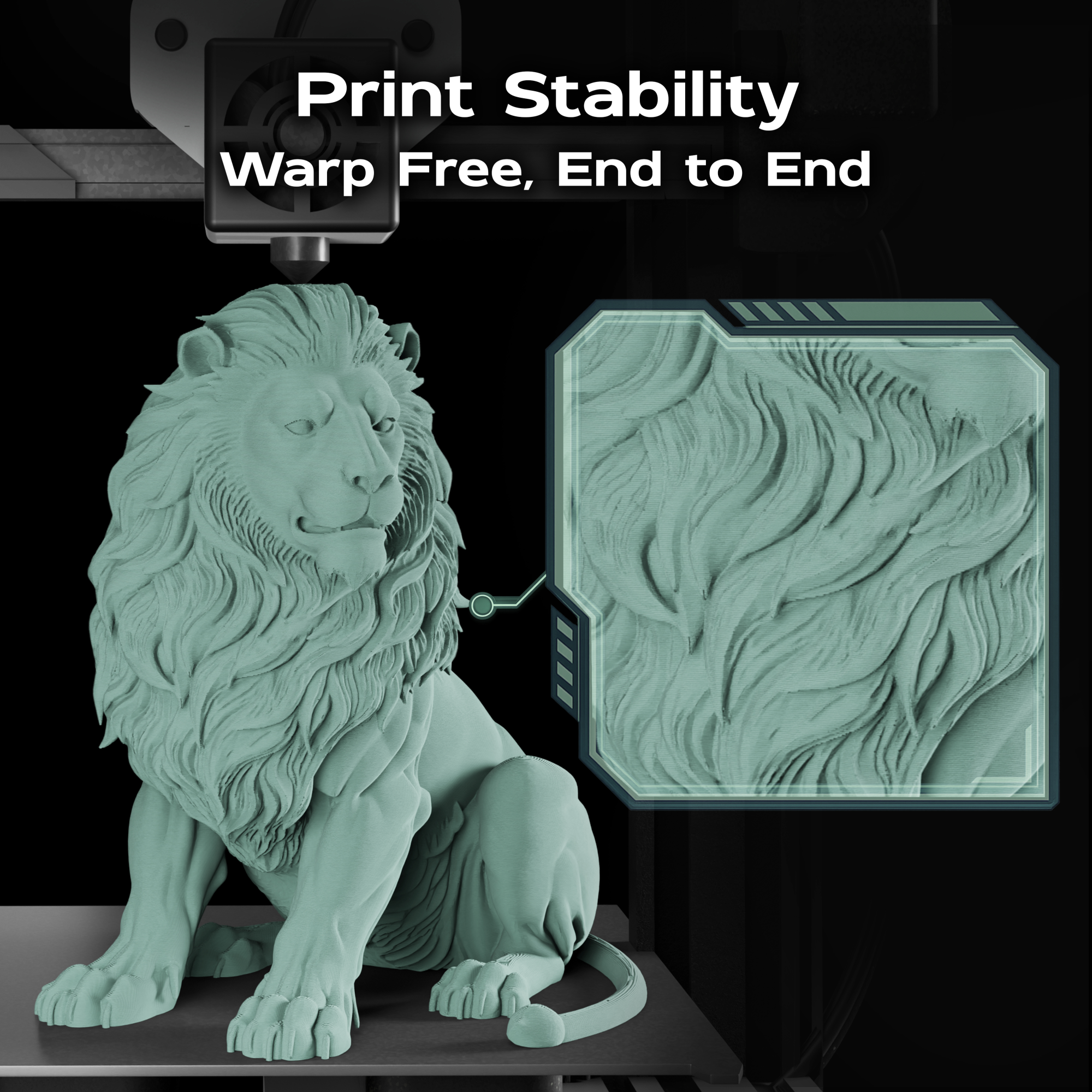 Sage Green Matte PLA 1kg