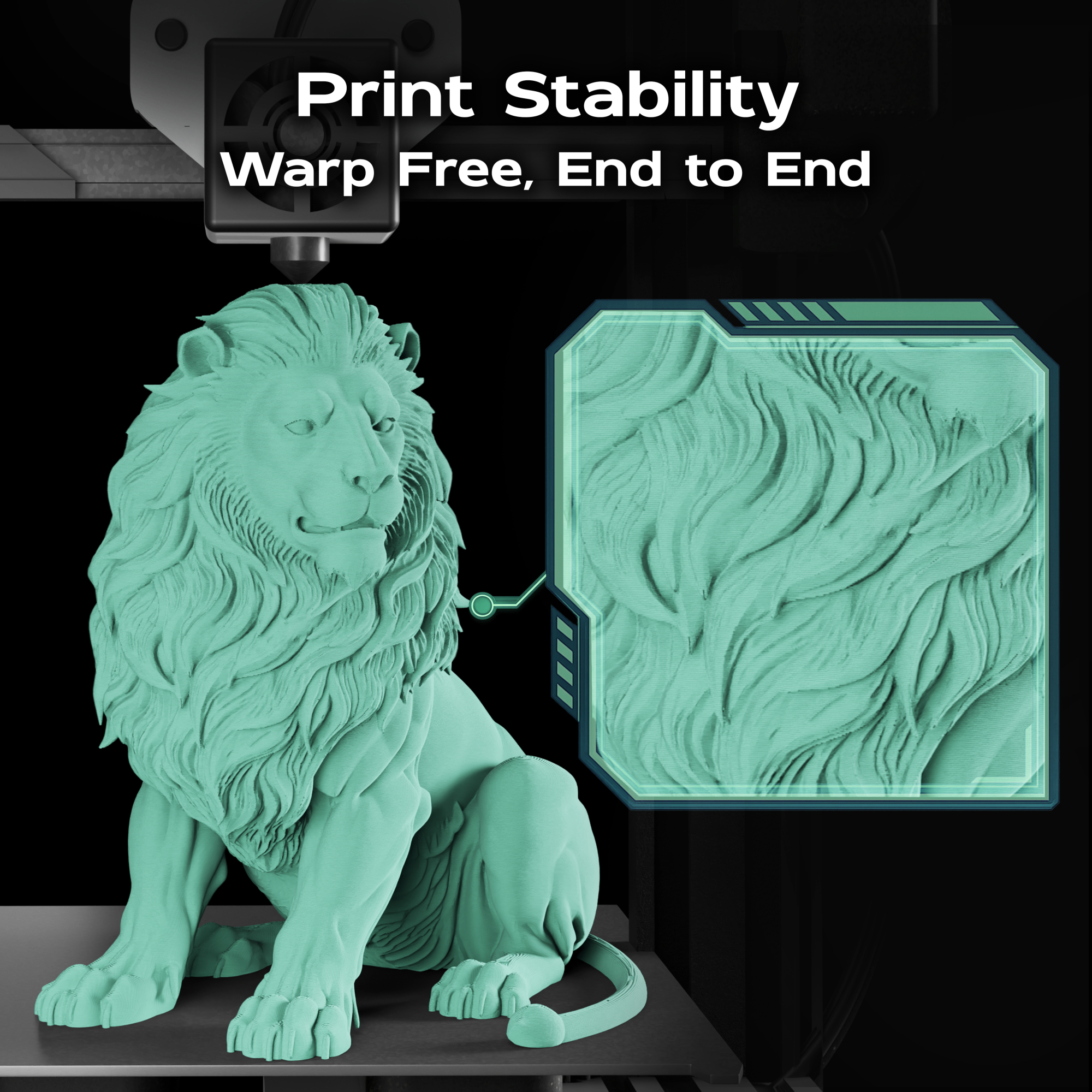 Pastel Mint Matte PLA 1kg