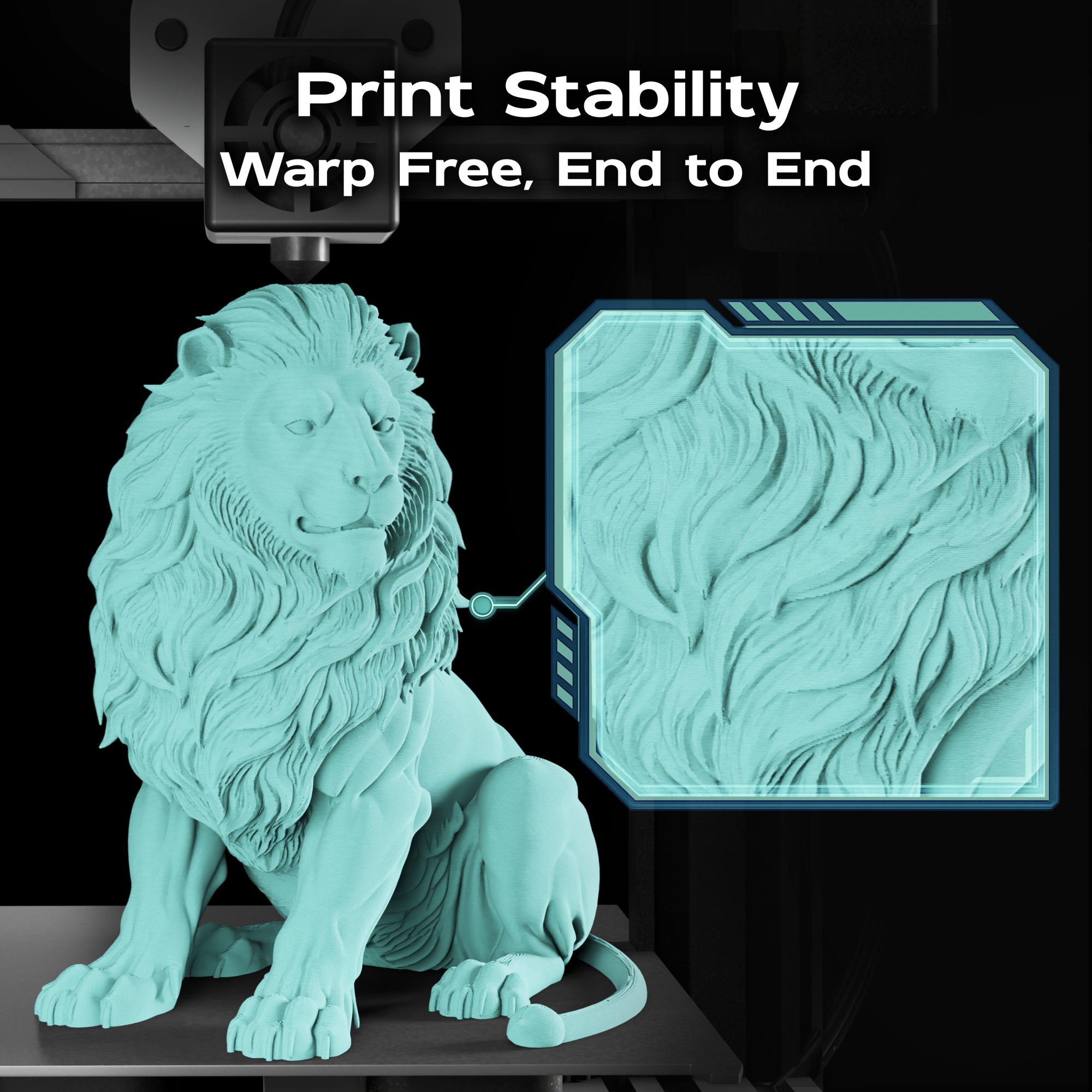 Pastel Aqua Matte PLA 1kg