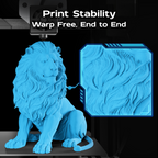 Cyan Matte PLA 1kg