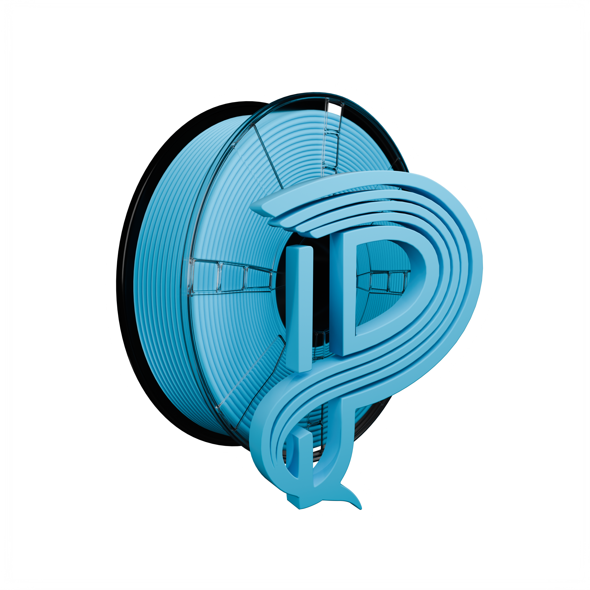 Cyan Matte PLA 1kg Main image