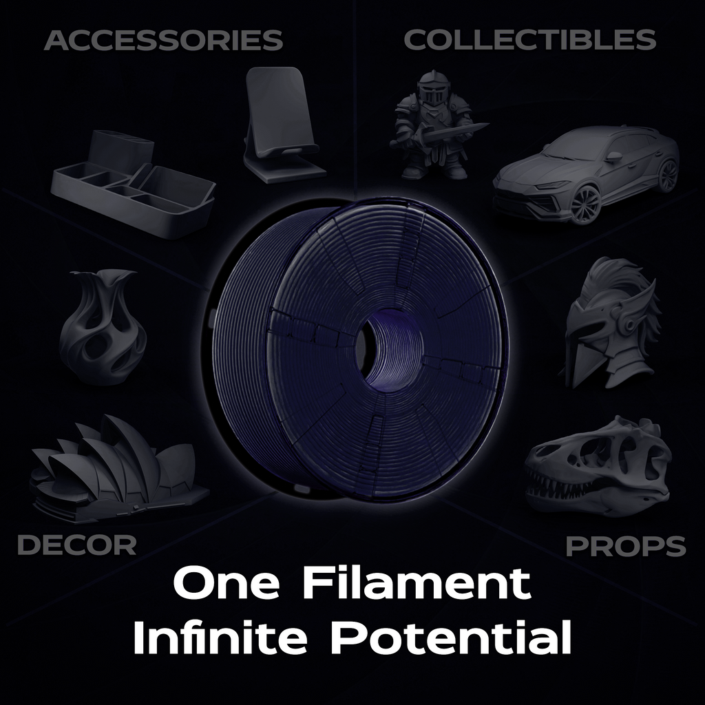 Midnight Navy Matte PLA 1kg
