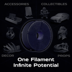 Midnight Navy Matte PLA 1kg