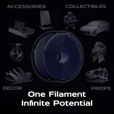 Midnight Navy Matte PLA 1kg