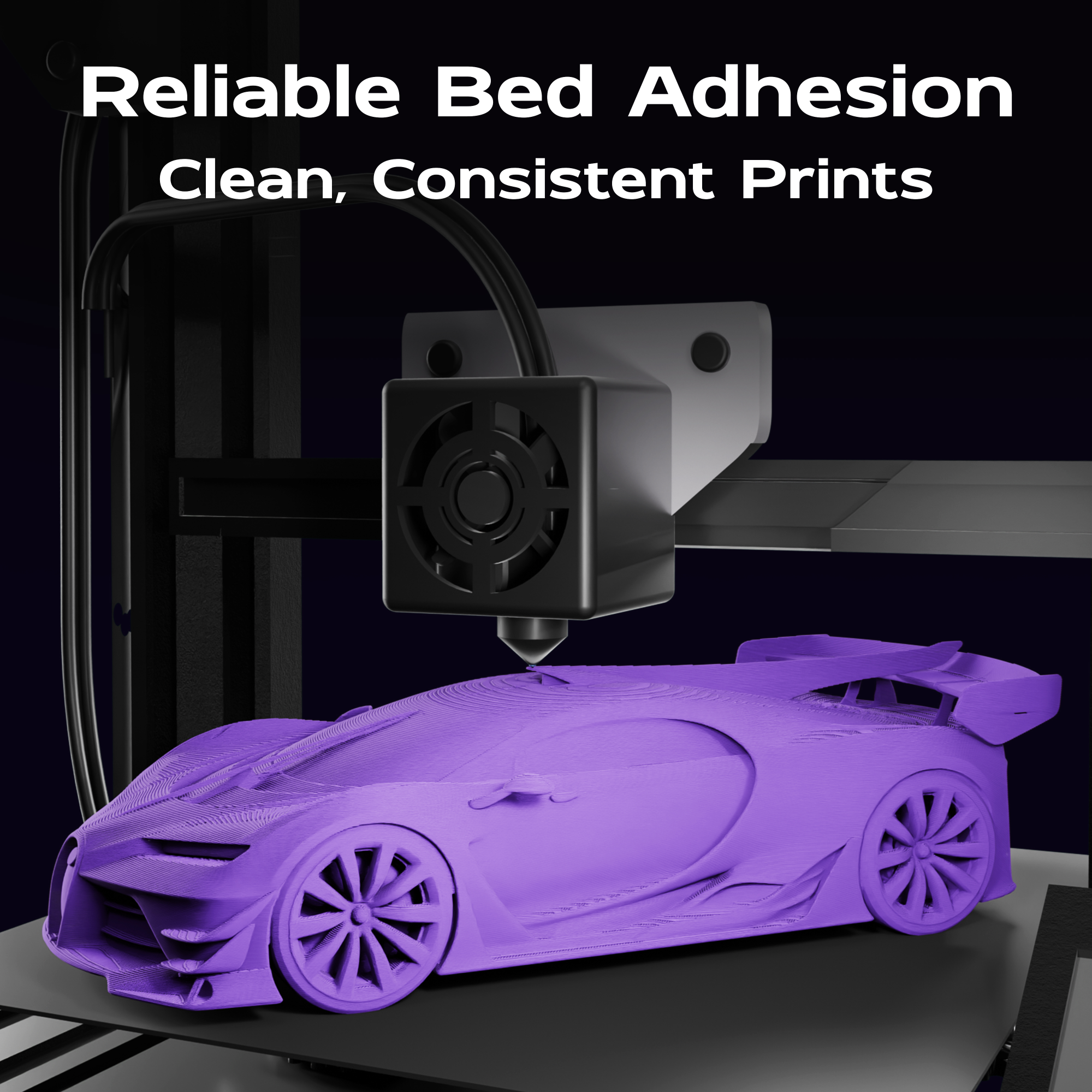 Vivid Violet Matte PLA 1kg