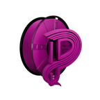 Matte pink 3D printing filament spool by Printsy3D