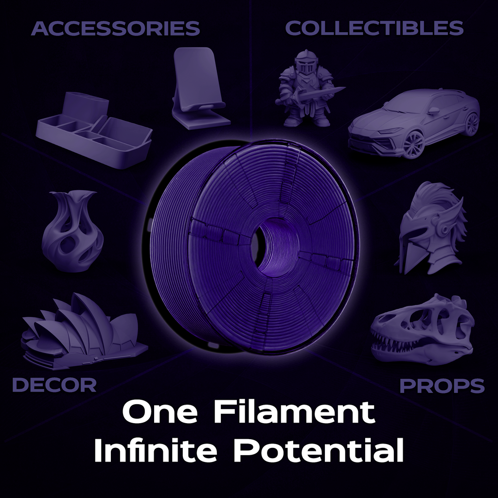 Deep Purple Matte PLA 1kg