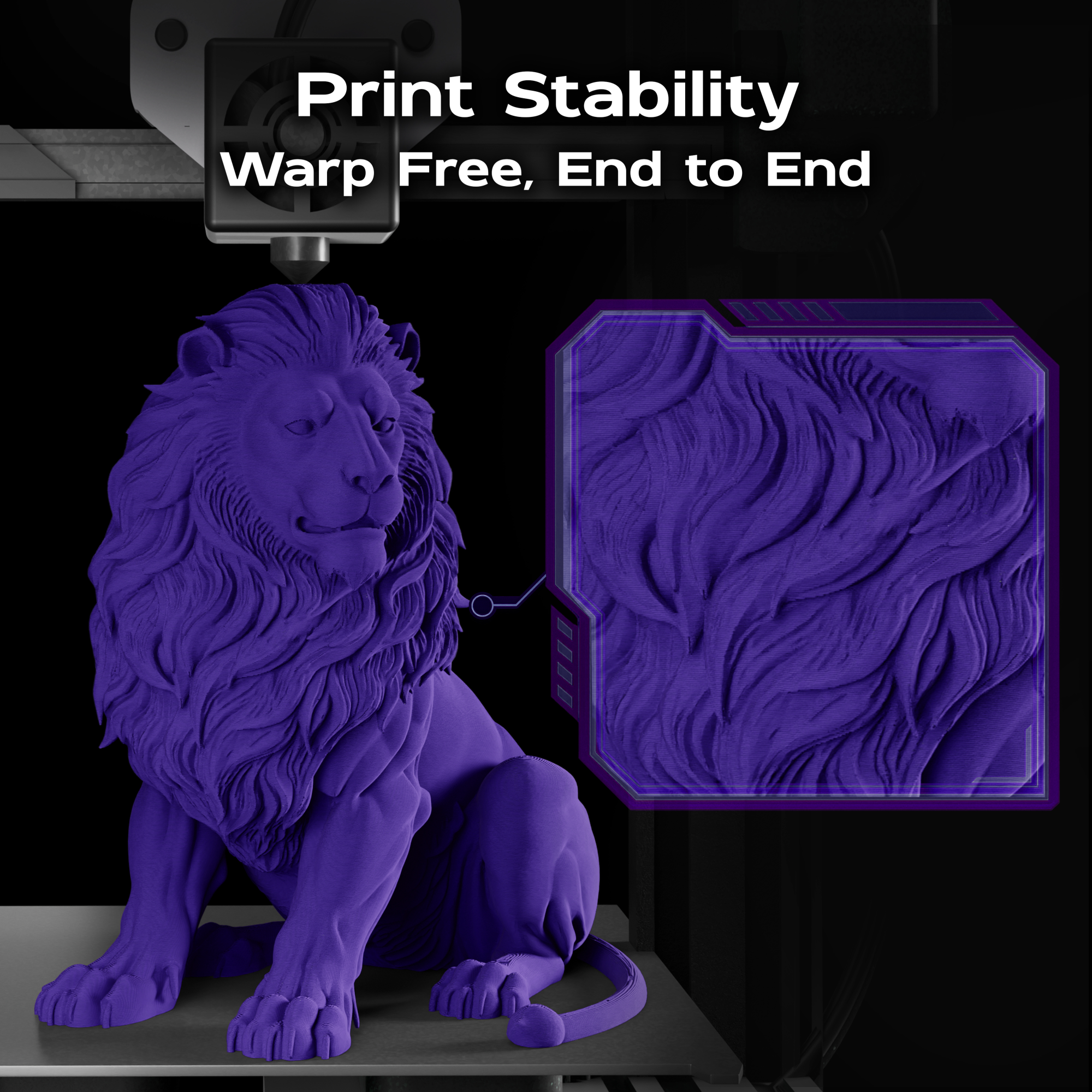 Deep Purple Matte PLA 1kg
