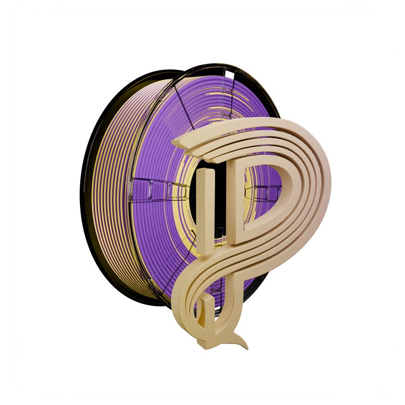 Golden Eclipse (Dark Purple Yellow) Bi Matte PLA 1kg