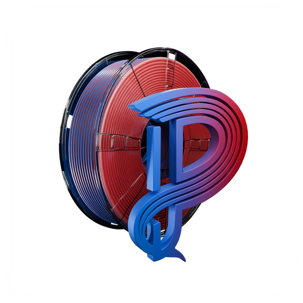 Crimson Tide (Blue Red) Bi Matte PLA 1kg