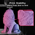 Crimson Tide (Blue Red) Bi Matte PLA 1kg