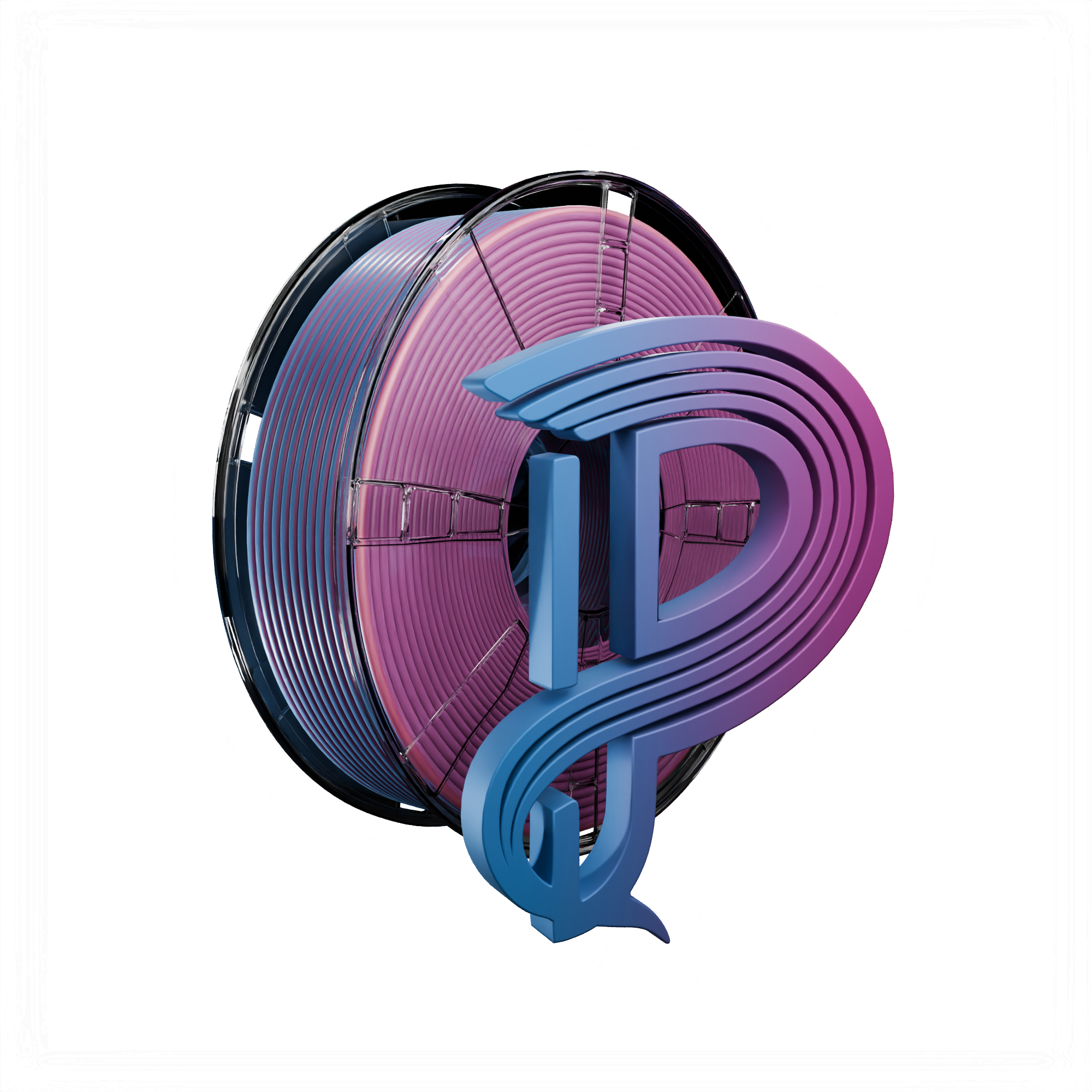 Arctic Bloom (Blue Pink) Bi Matte PLA 1kg Main image