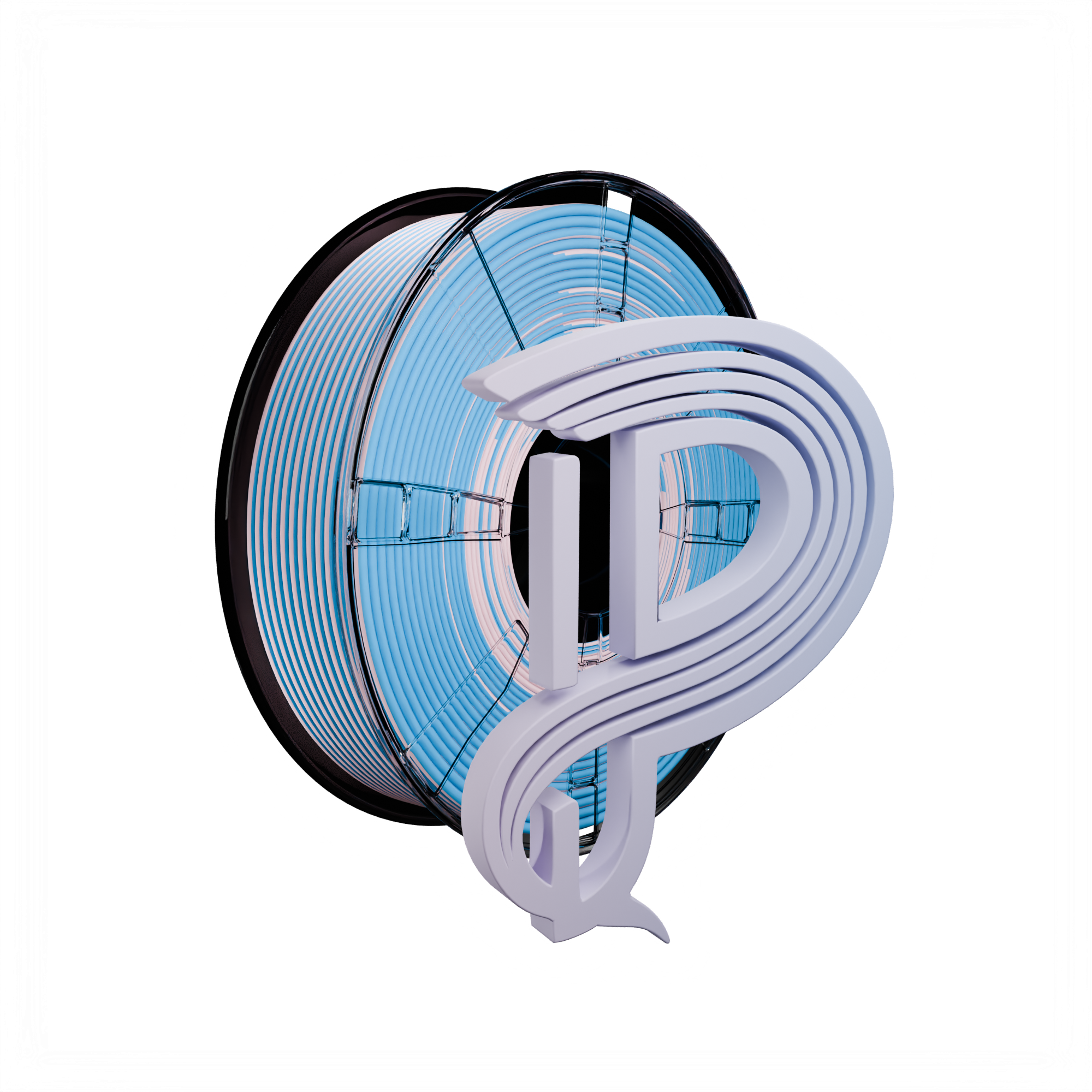 Arctic Bloom (Blue Pink) Bi Matte PLA 1kg Main image