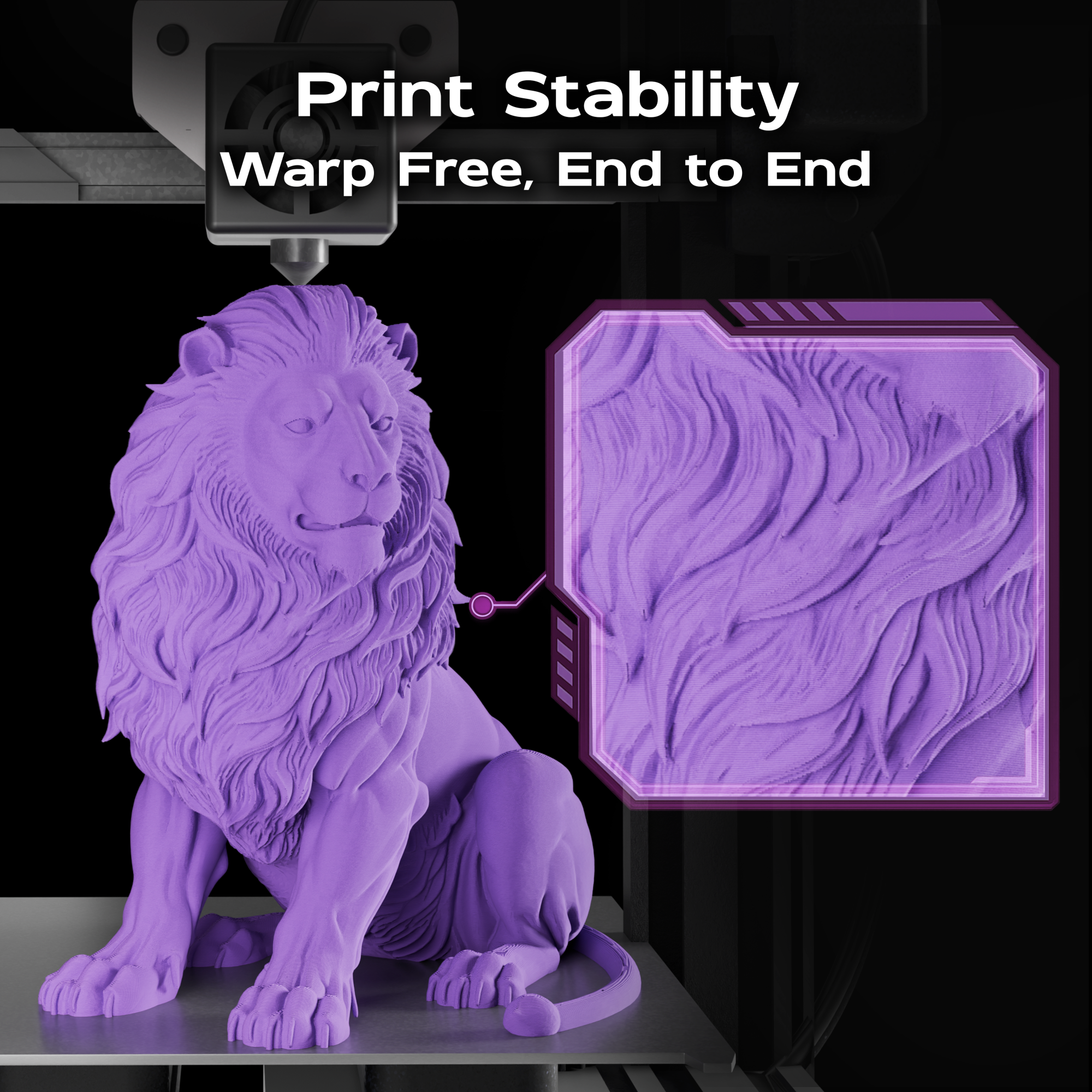 Royal Dusk (Dark Purple) Bi Matte PLA 1kg