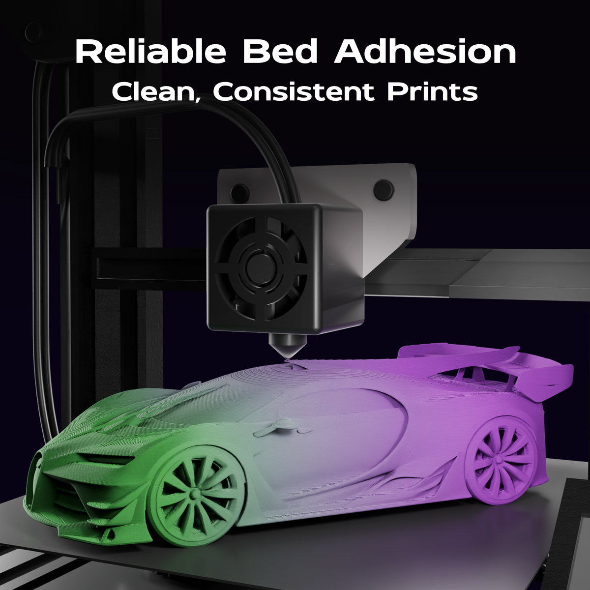 Emerald Twilight (Green Purple) Bi Matte PLA 1kg