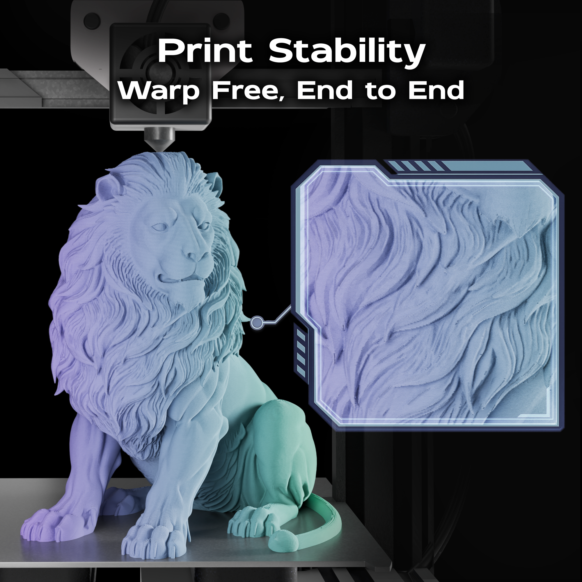 Emerald Twilight (Green Purple) Bi Matte PLA 1kg