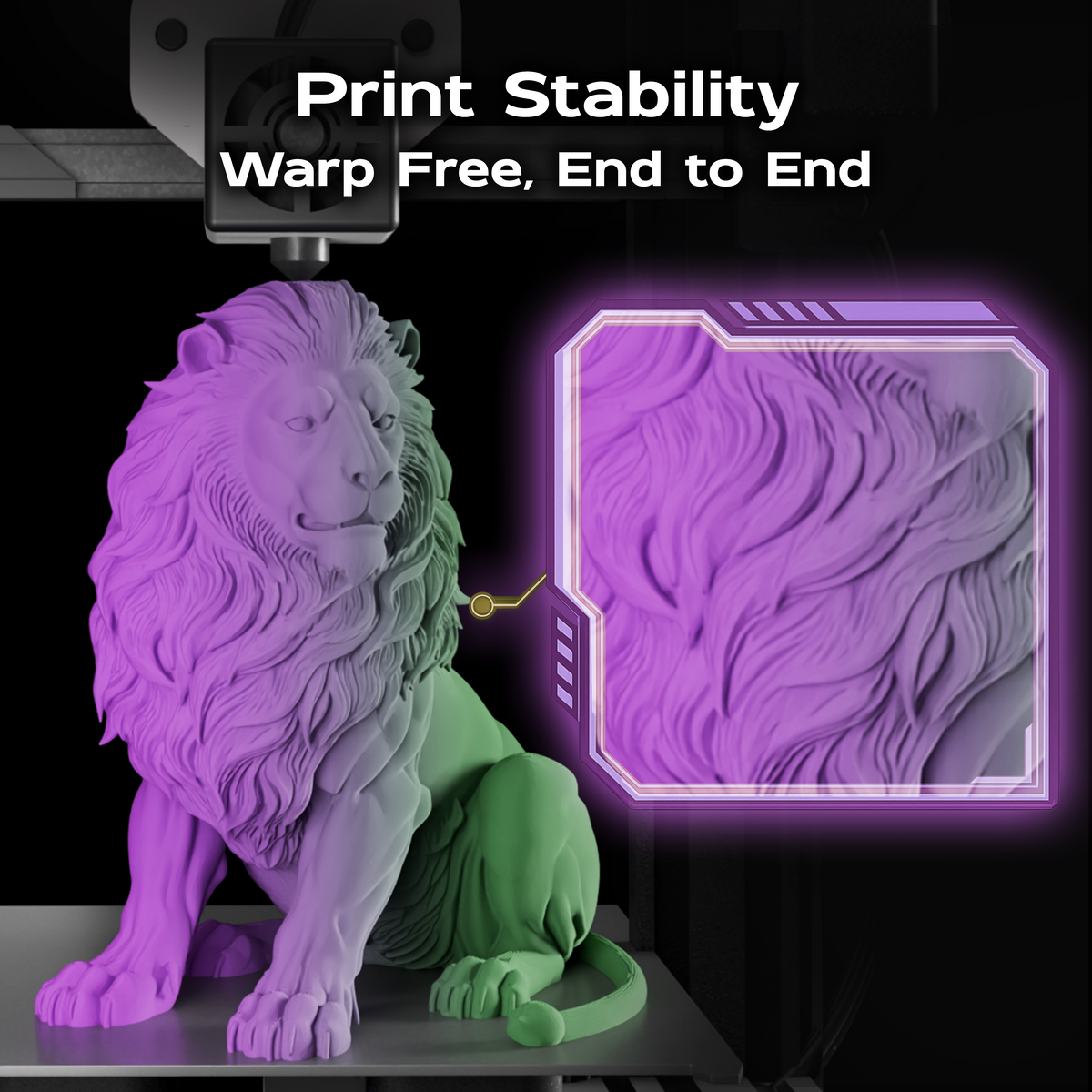 Emerald Twilight (Green Purple) Bi Matte PLA 1kg