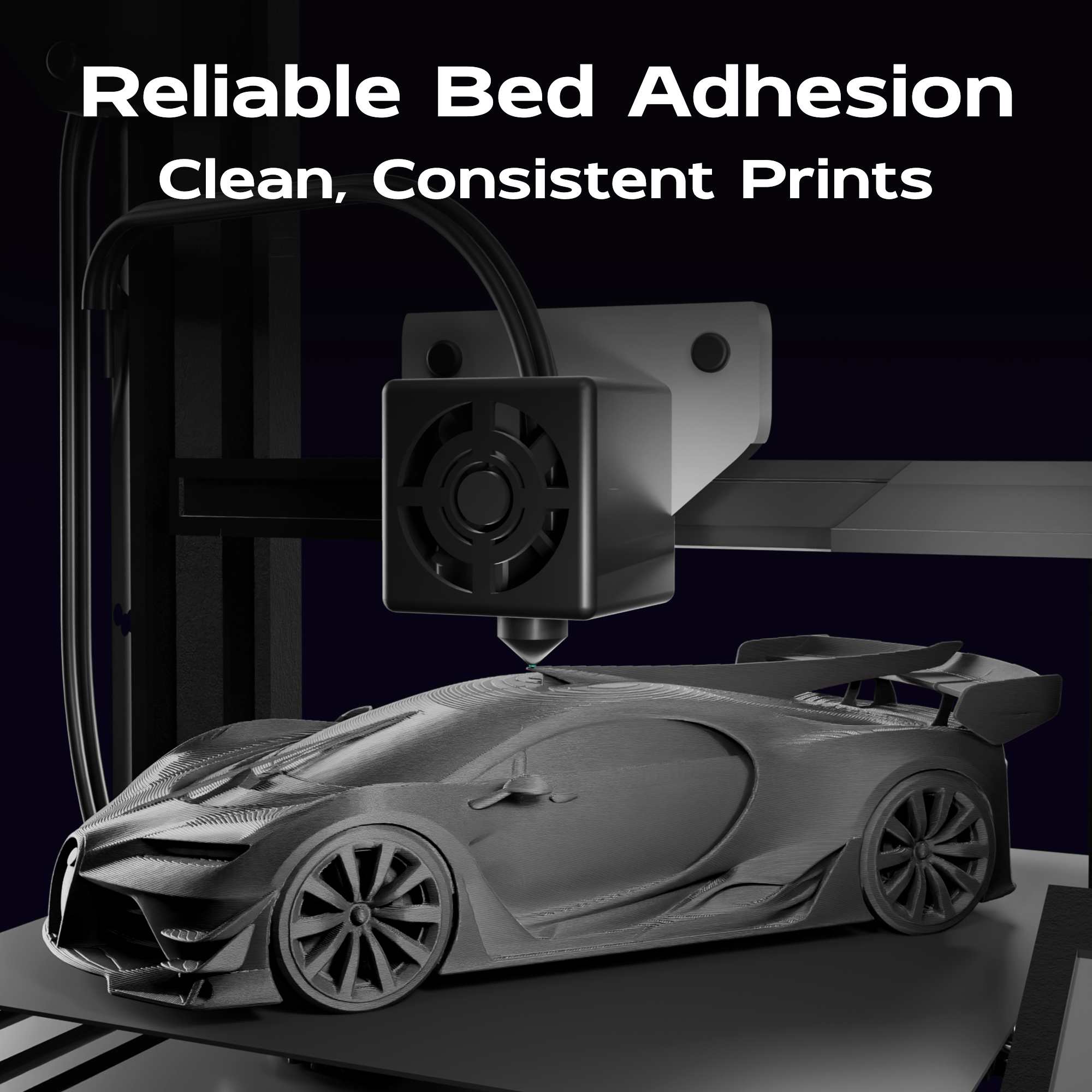 Charcoal Grey PLA 1kg