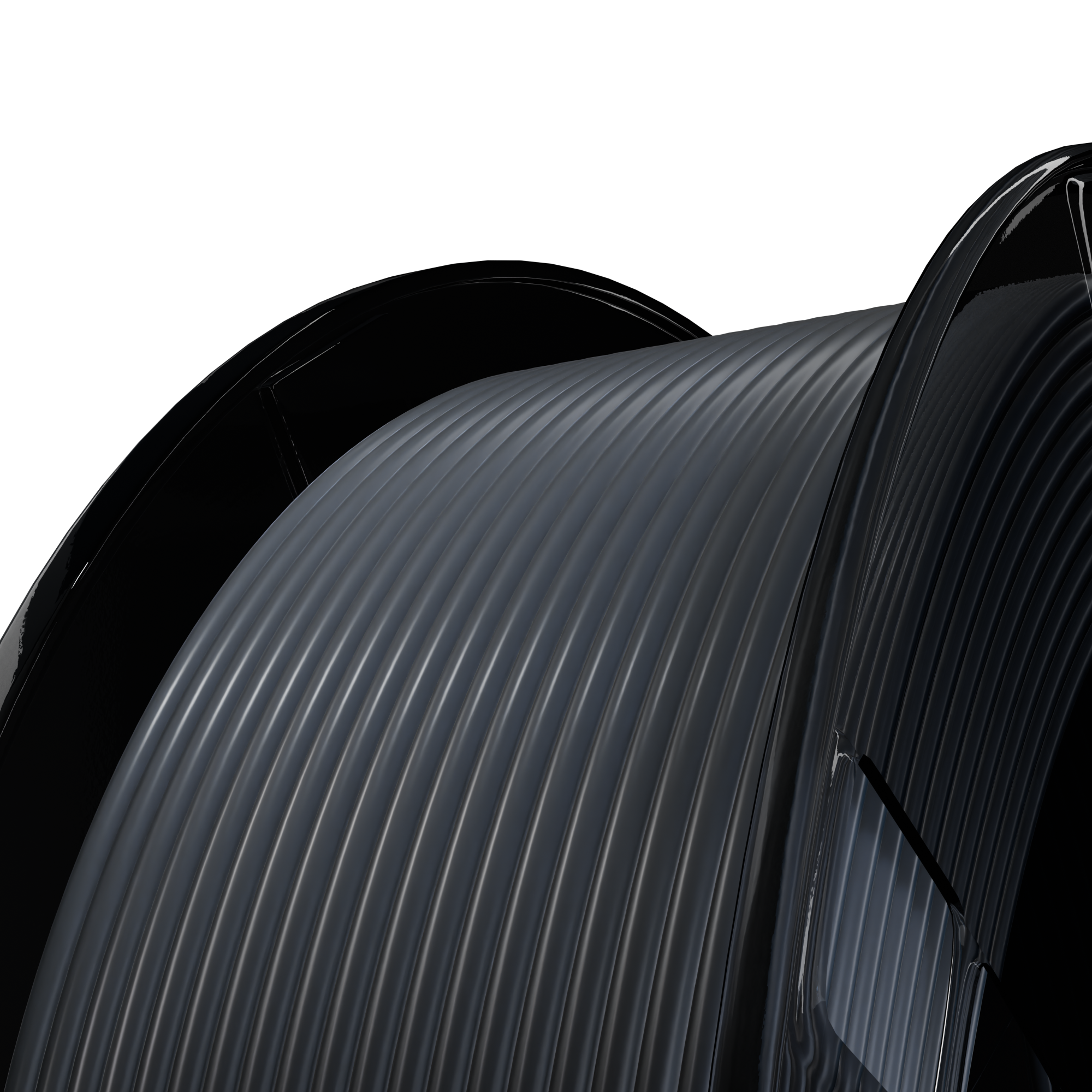 Charcoal Grey PLA 1kg Secondary image