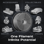 Cool Grey Medium PLA 1kg