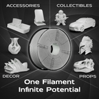 Cool Grey Light PLA 1kg