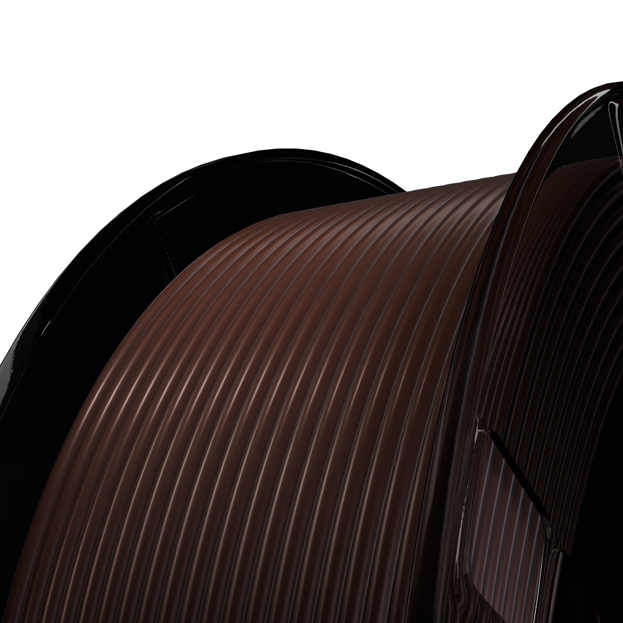 Chocolate Brown PLA 1kg Secondary image