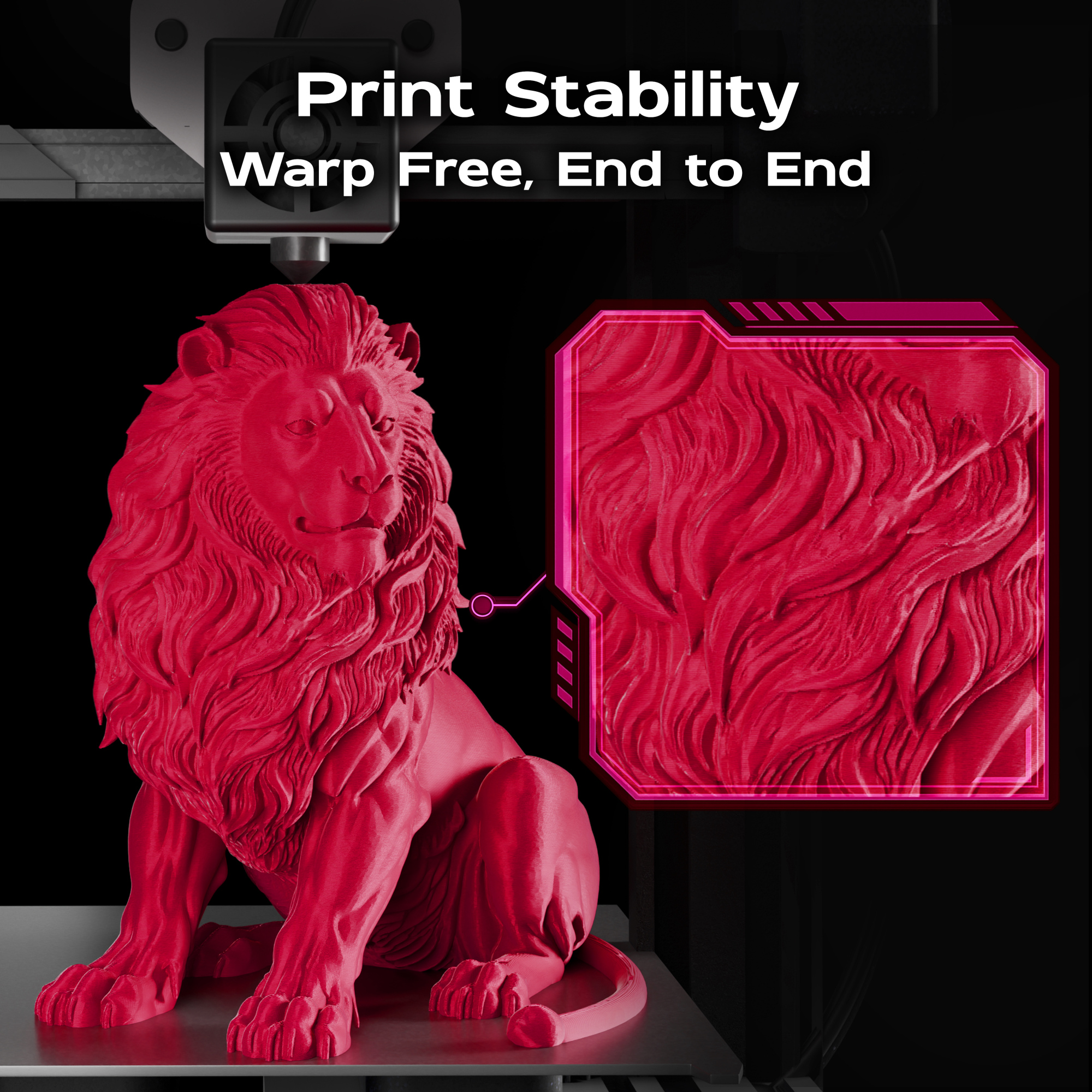 Crimson Red PLA 1kg