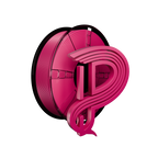 Pink PLA filament spool for creative prints