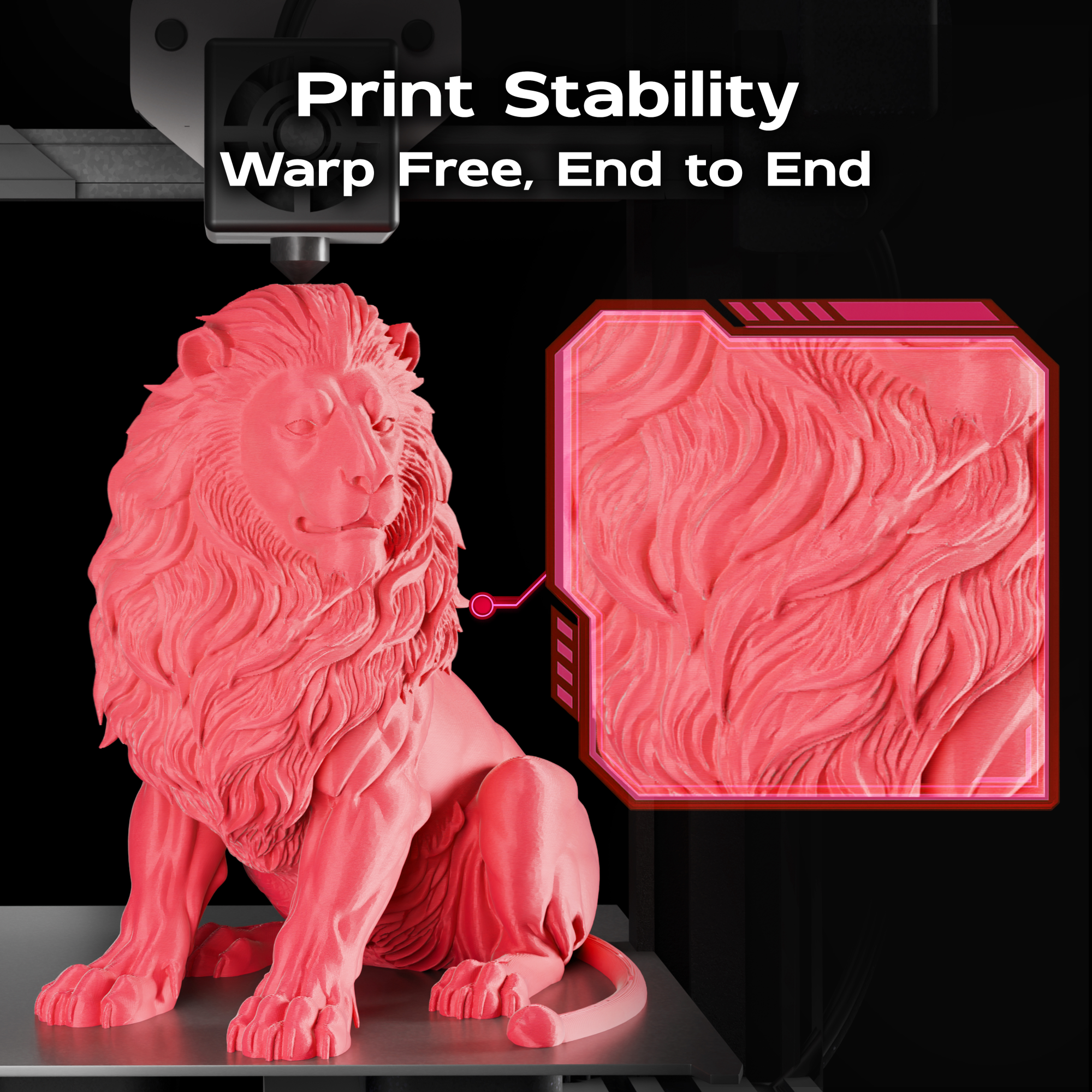 Coral Pink PLA 1kg