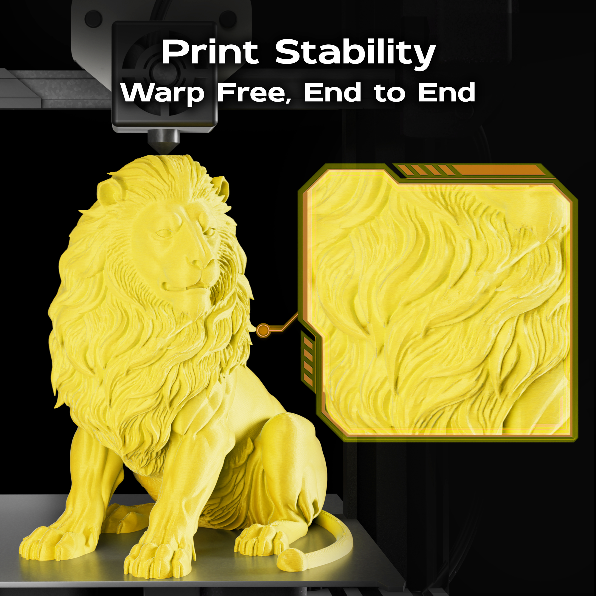 Sun Yellow PLA 1kg