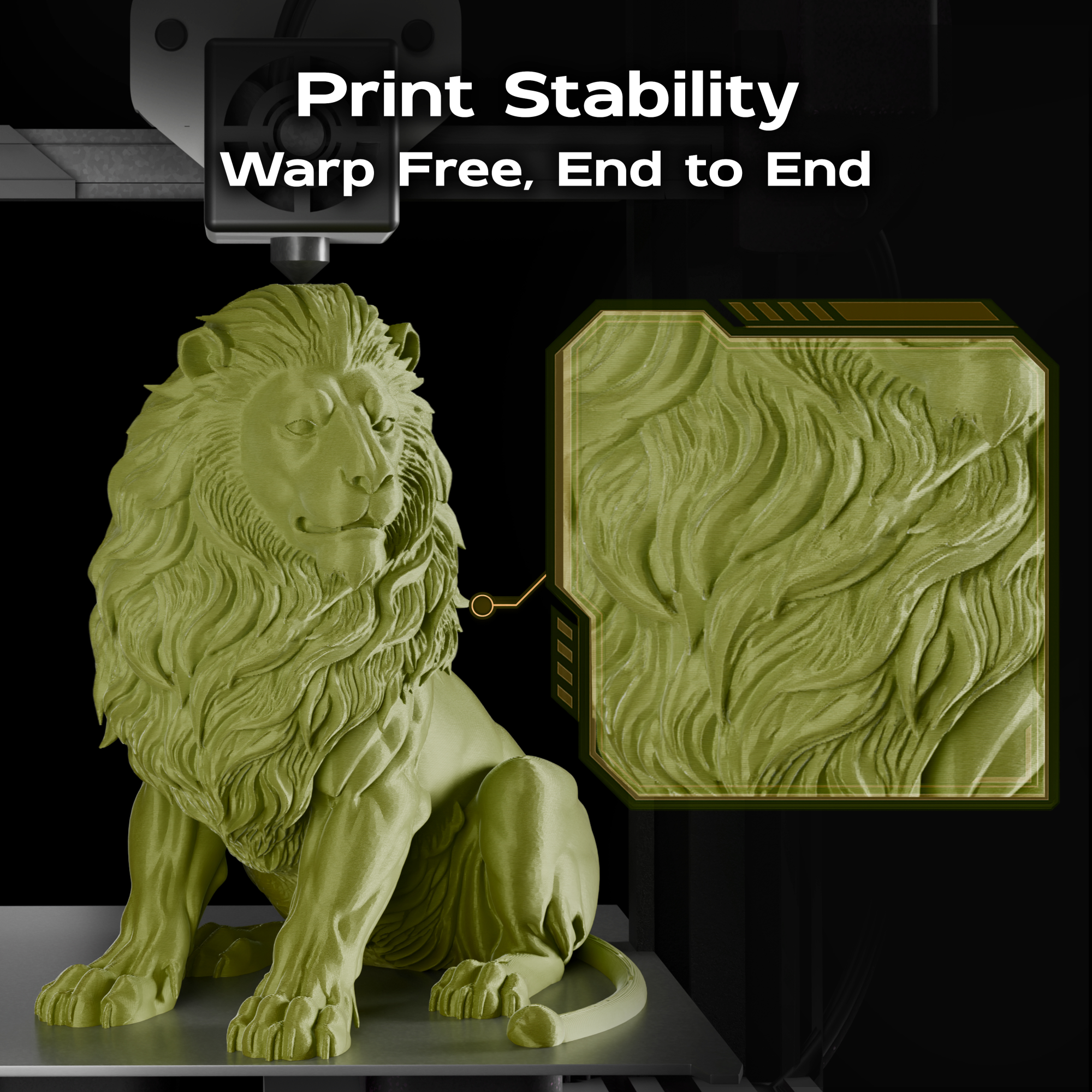 Army Green PLA 1kg