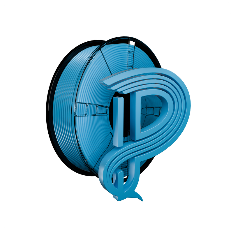 Purple PLA filament spool for 3D printing