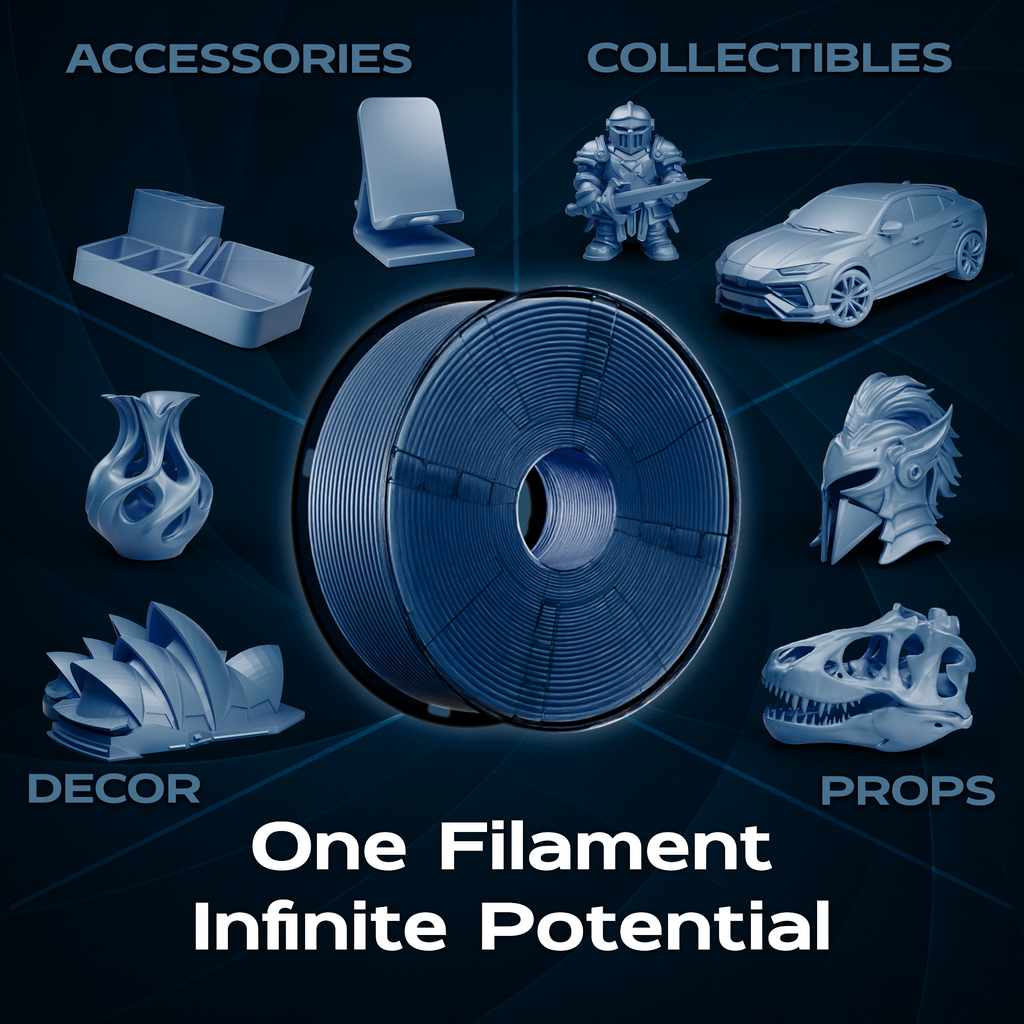 Steel Blue PLA 1kg
