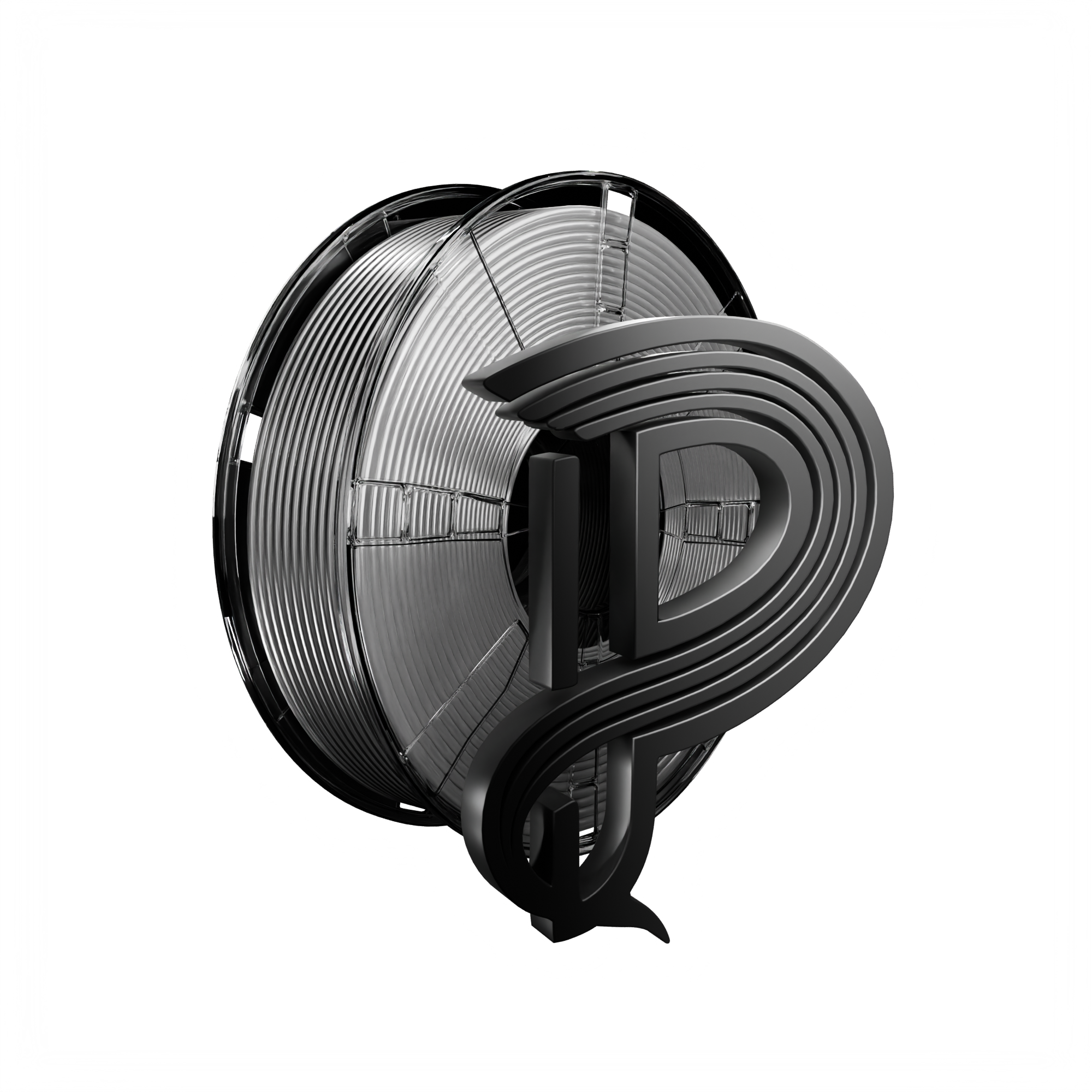 Noir Vision (Silver Black) Bi Silk PLA 1kg