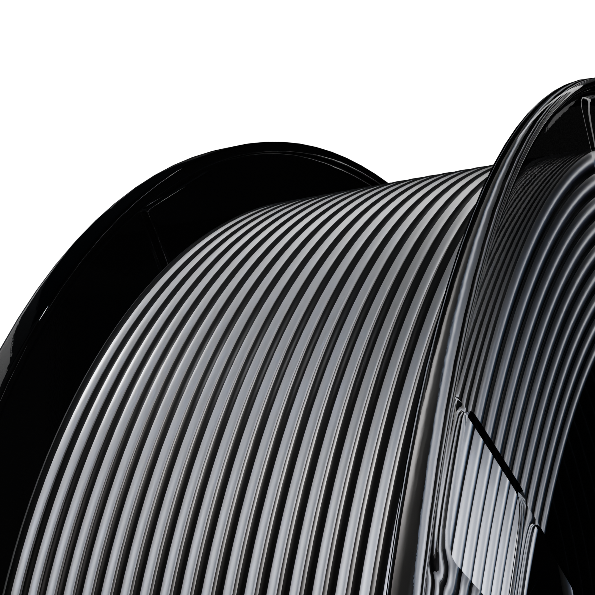 Noir Vision (Silver Black) Bi Silk PLA 1kg