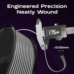 Noir Vision (Silver Black) Bi Silk PLA 1kg