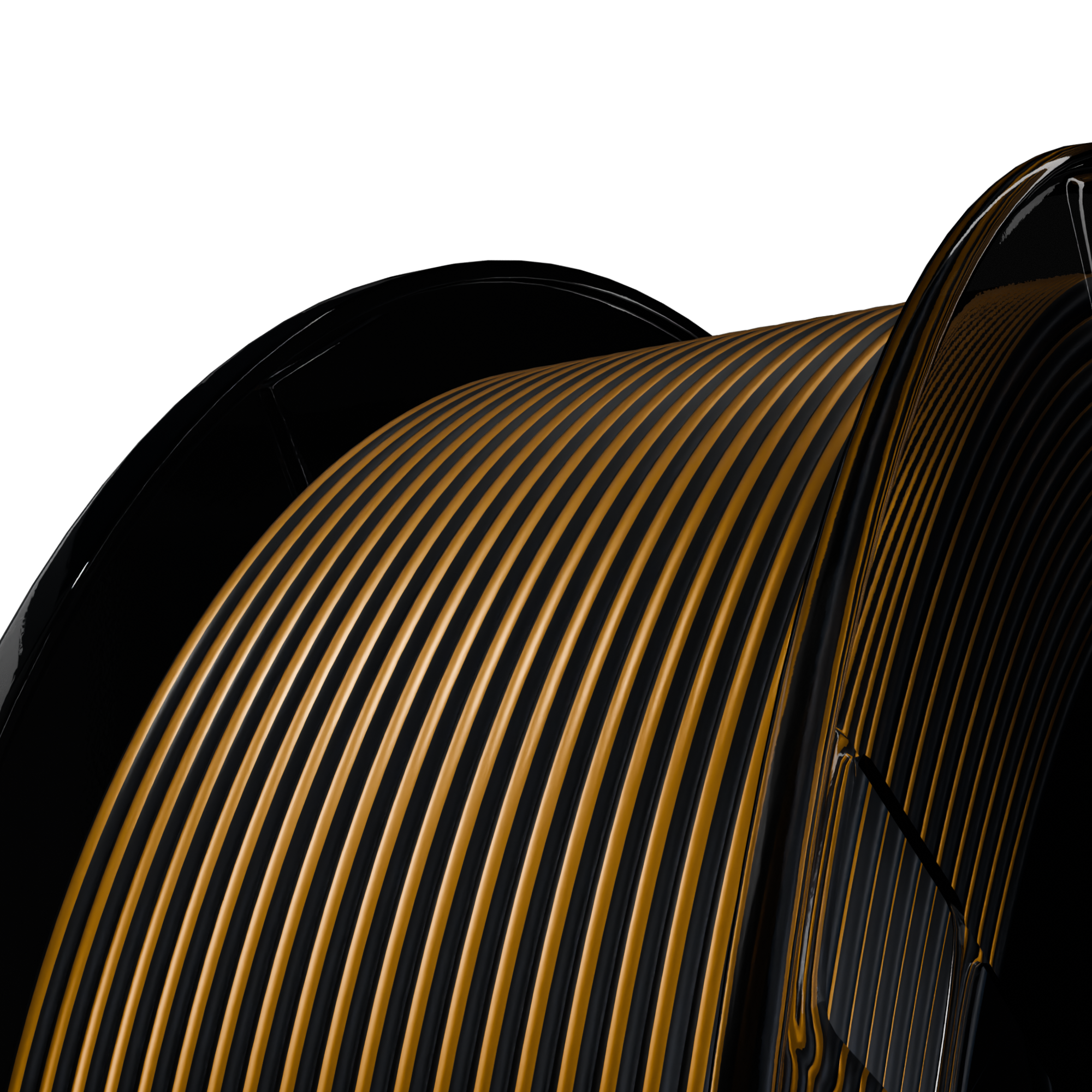 Vulcan Bronze (Black Copper) Bi Silk PLA 1kg Secondary image