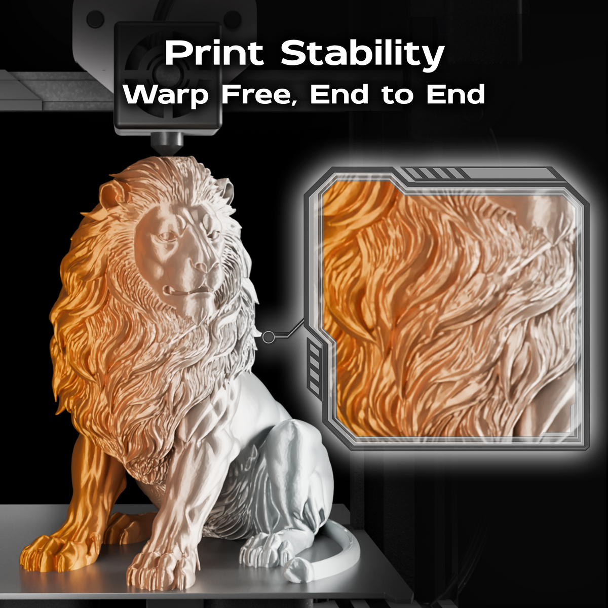 Platinum Veil (Gold Silver) Bi Silk PLA 1kg