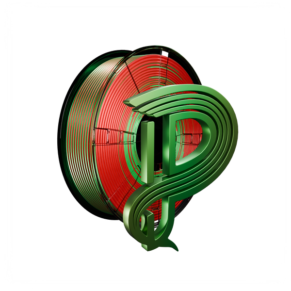 Forest Flare (Red Green) Bi Silk PLA 1kg