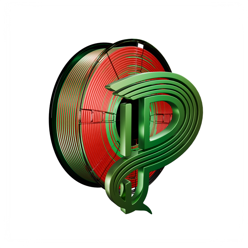 Forest Flare (Red Green) Bi Silk PLA 1kg