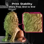Forest Flare (Red Green) Bi Silk PLA 1kg