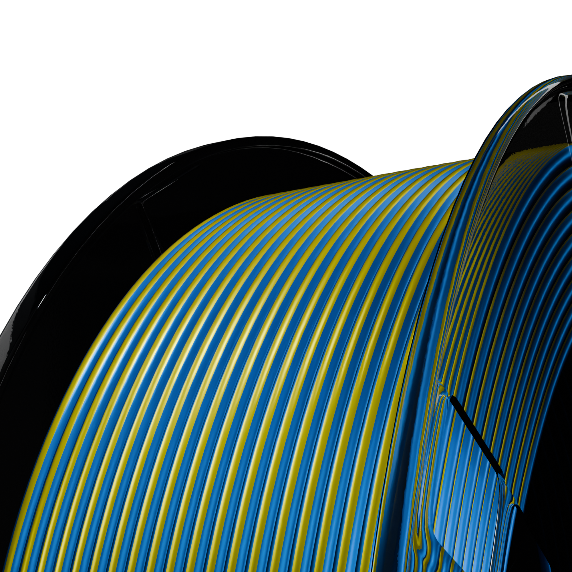 Electric Dawn (Blue Yellow) Bi Silk PLA 1kg Secondary image