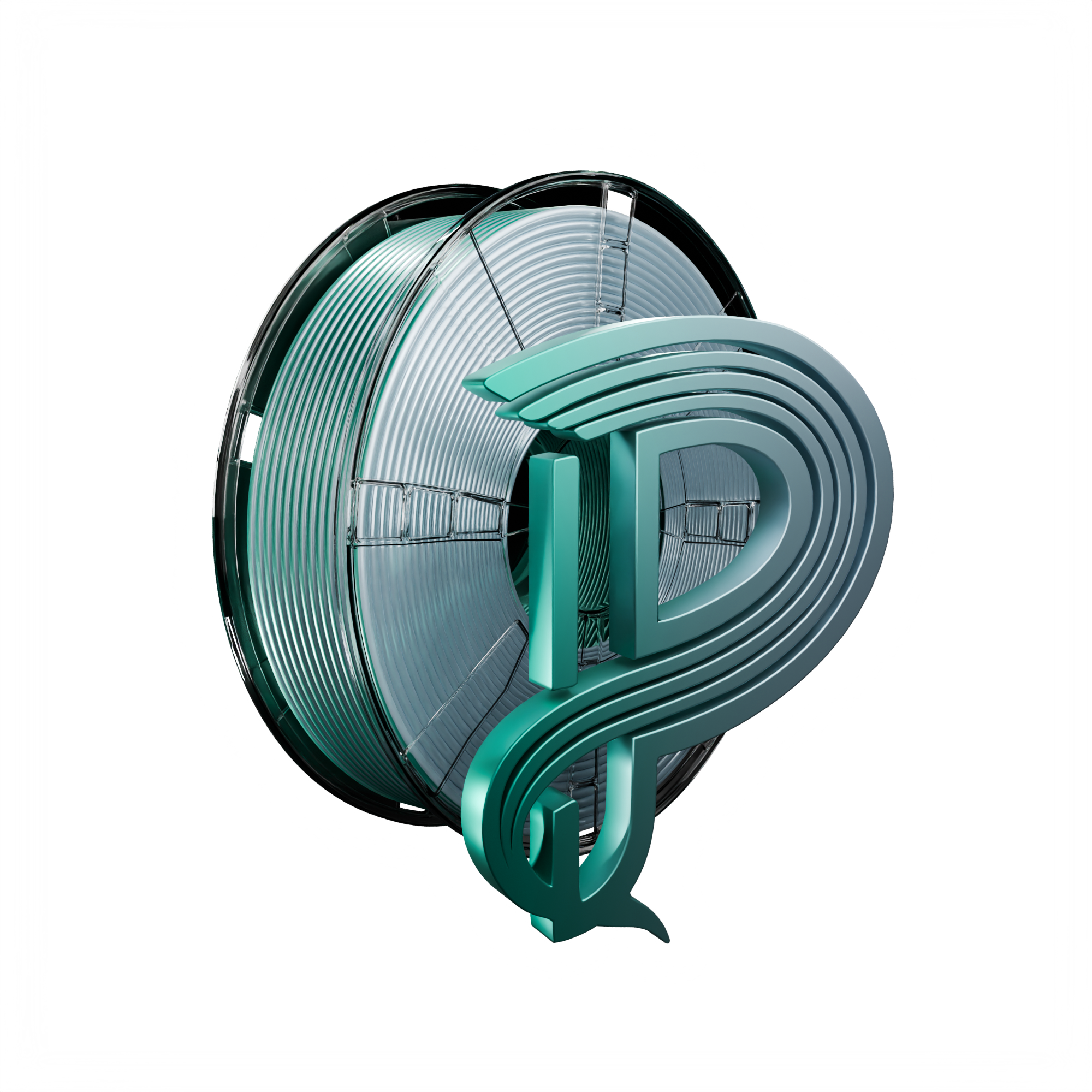 Arctic Emerald (Silver Green) Bi Silk PLA 1kg Main image