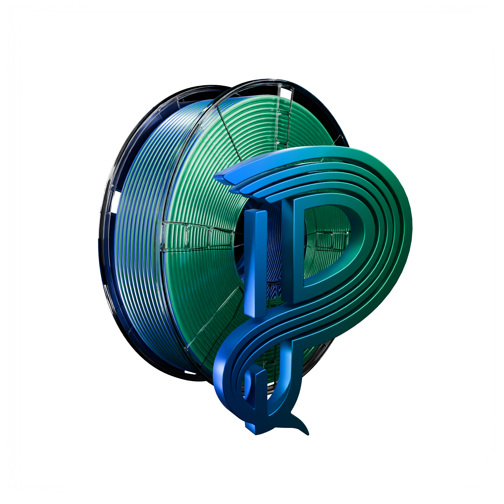 Neptune Surge (Blue Green) Bi Silk PLA 1kg
