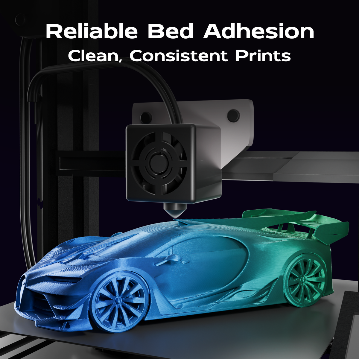Neptune Surge (Blue Green) Bi Silk PLA 1kg