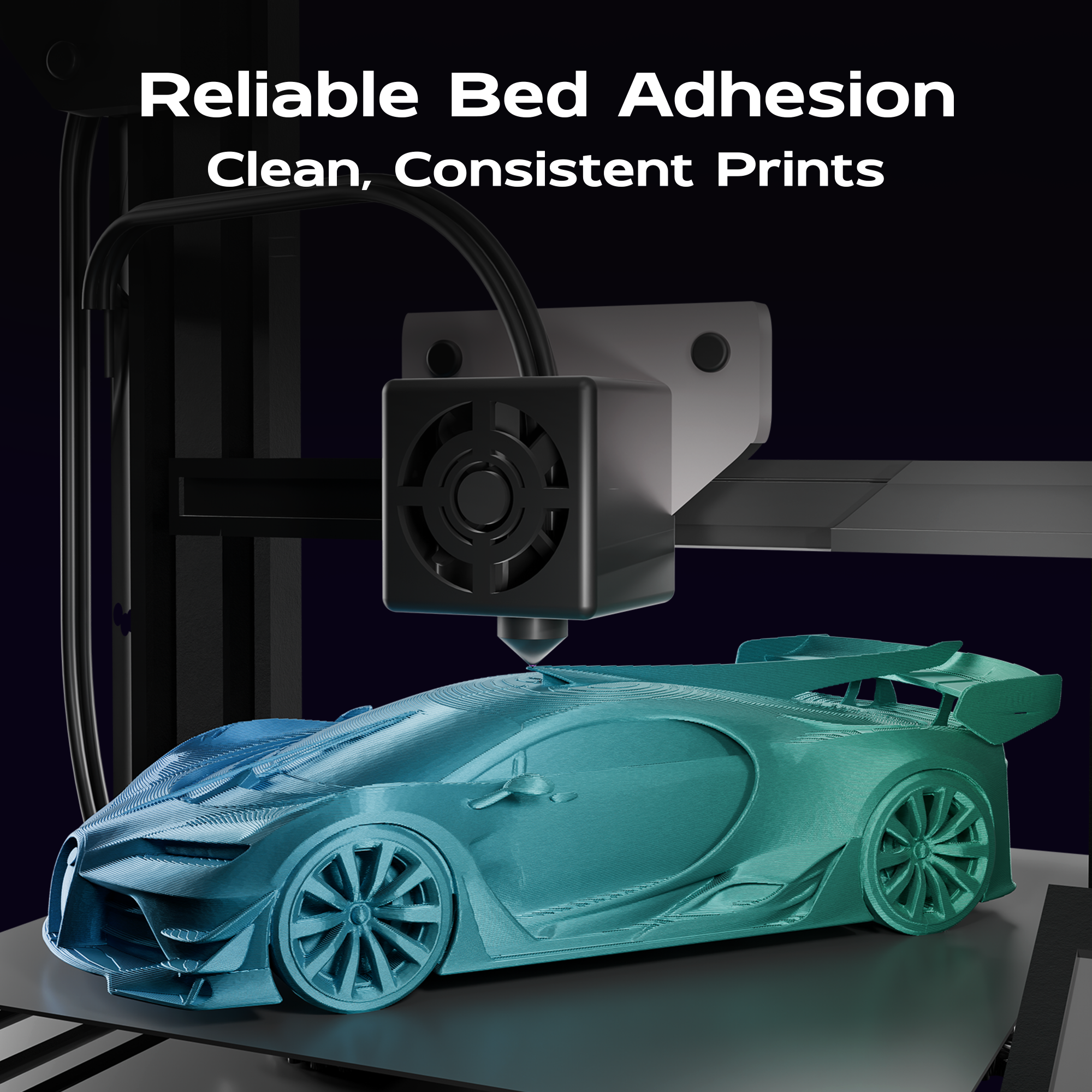 Neptune Surge (Blue Green) Bi Silk PLA 1kg