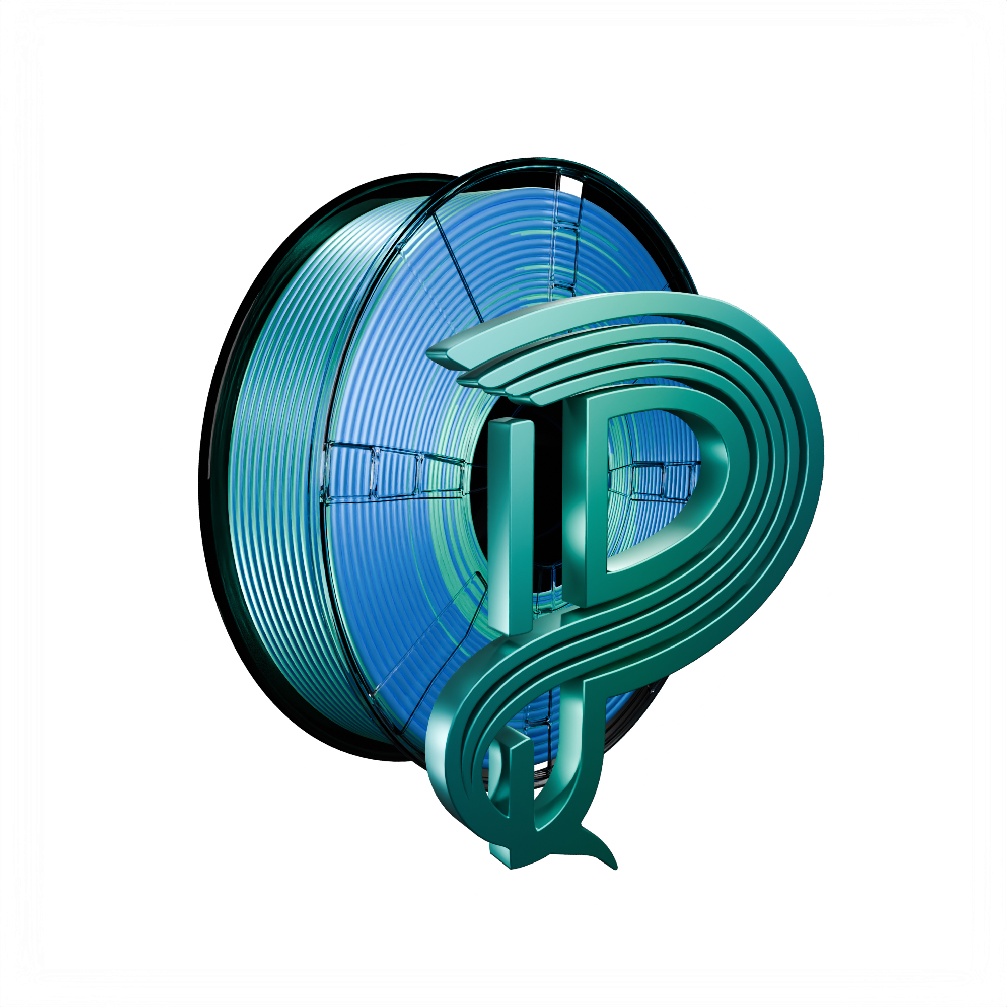 Neptune Surge (Blue Green) Bi Silk PLA 1kg