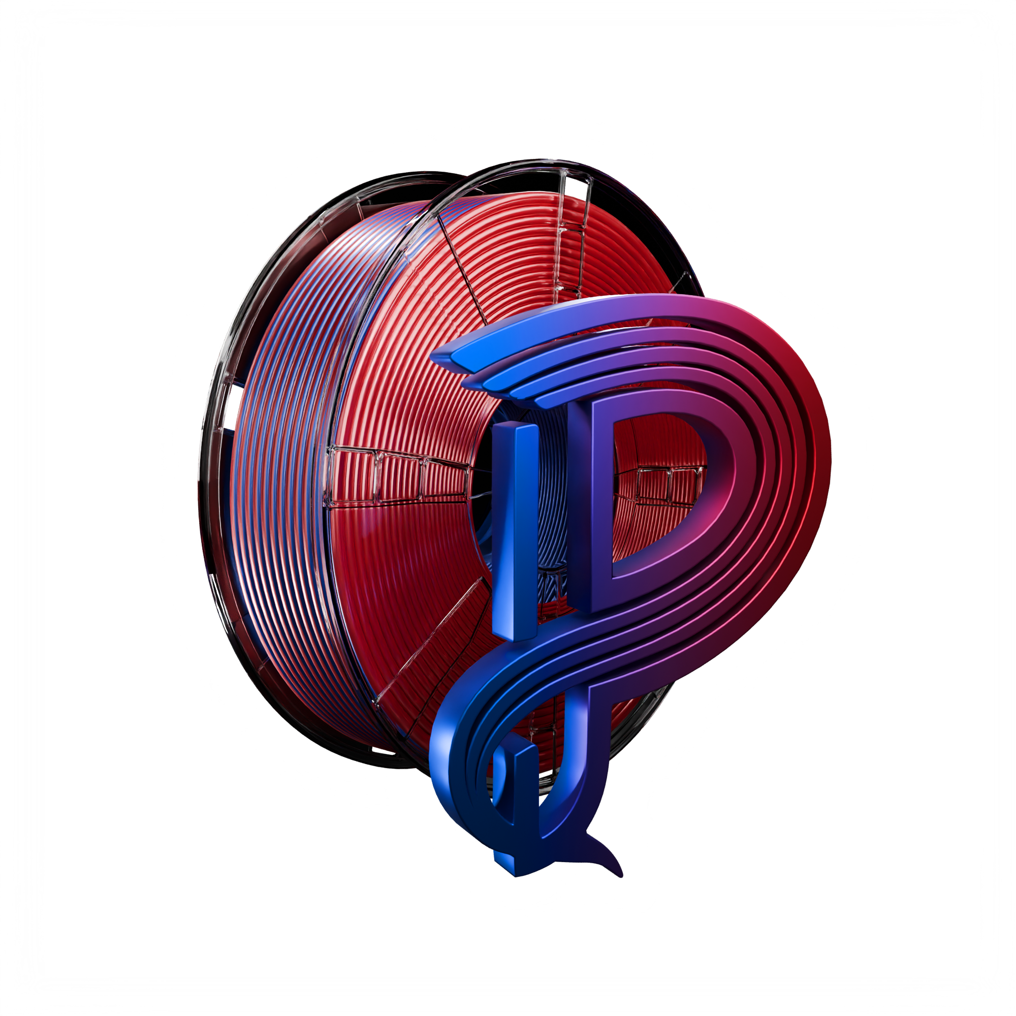 Sapphire Ignite (Blue Red) Bi Silk PLA 1kg