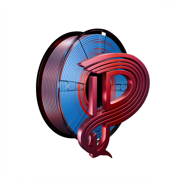 Sapphire Ignite (Blue Red) Bi Silk PLA 1kg